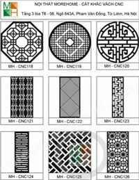 Bảng mẫu vách cnc mẫu 14