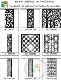 Mẫu vách ngăn cnc họa tiết đẹp 011