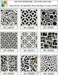 Thi công vách cnc mẫu 003