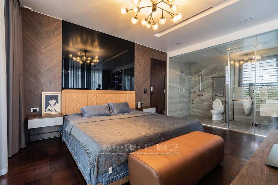 Giường ngủ bọc da Giường ngủ bọc da