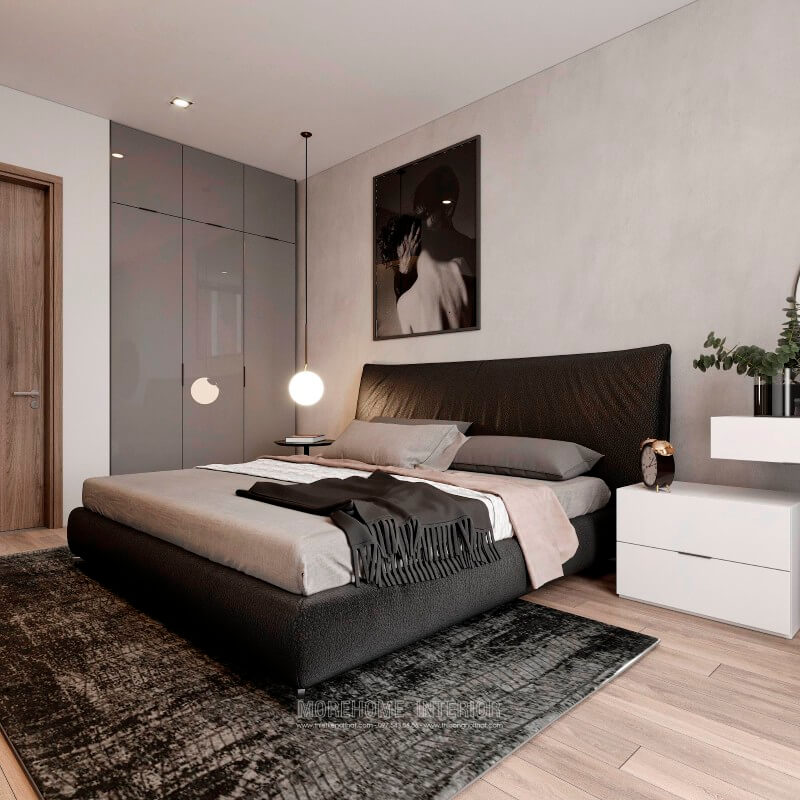 Giường ngủ bọc da Giường ngủ bọc da