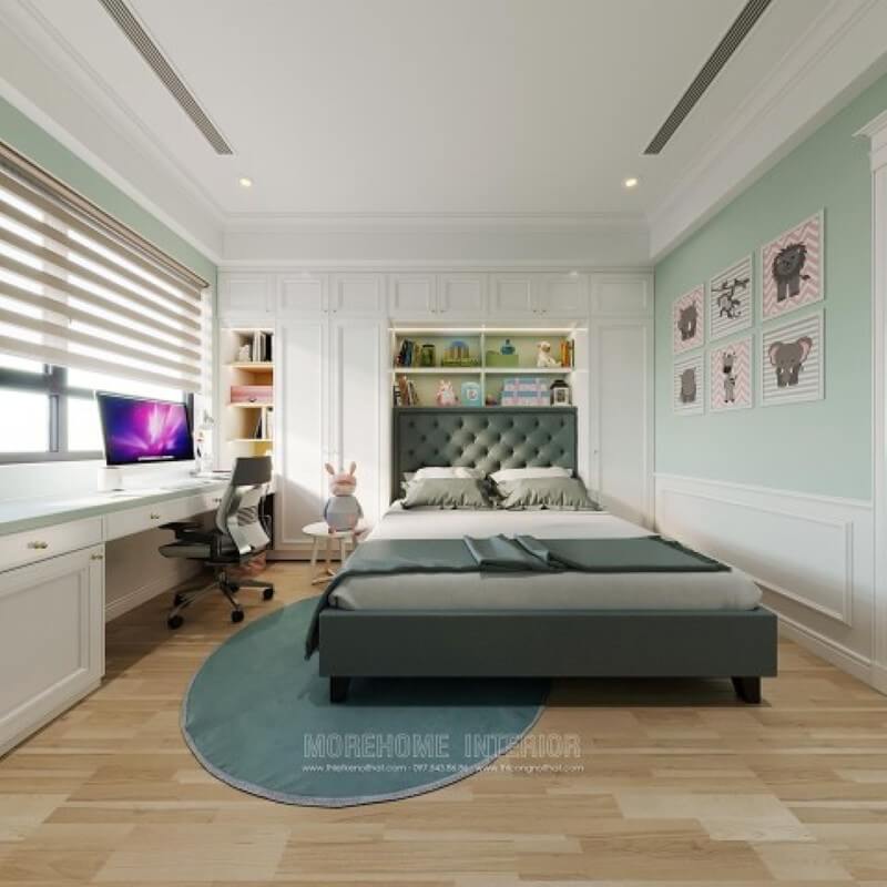 Nội thất phòng ngủ chung cư phong cách hiện đại Mẫu nội thất chung cư