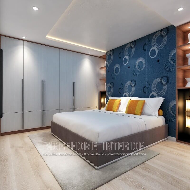 Xu hướng lựa chọn các mẫu giường ngủ đẹp cho nhà phố sang trọng, tiện nghi