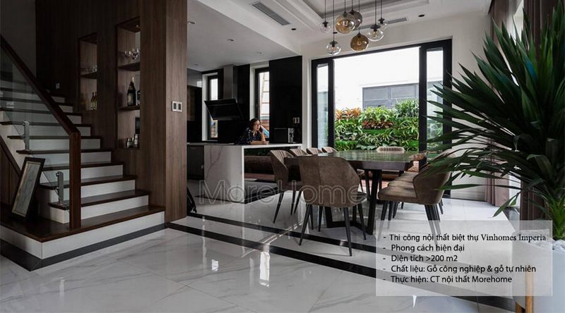 MoreHome là một thương hiệu chuyên về thiết kế và thi công nội thất biệt thự cao cấp tại Hà Nội, Hải Phòng, Đà Nẵng và Thành phố Hồ Chí Minh.